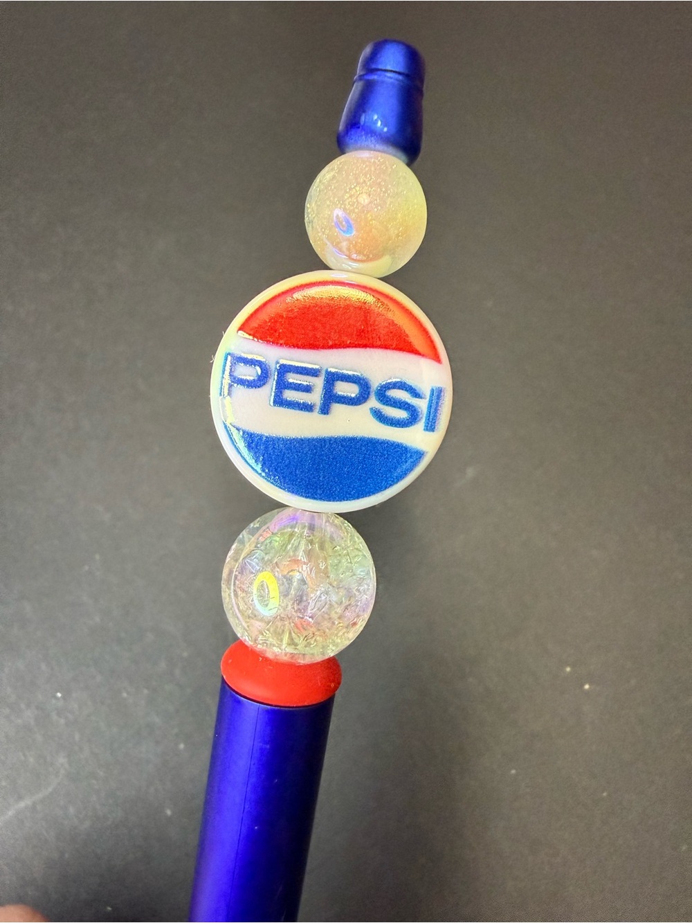 New Pepsi Logo Beaded Pen